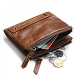 leather wallet
