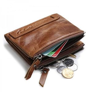 leather wallet
